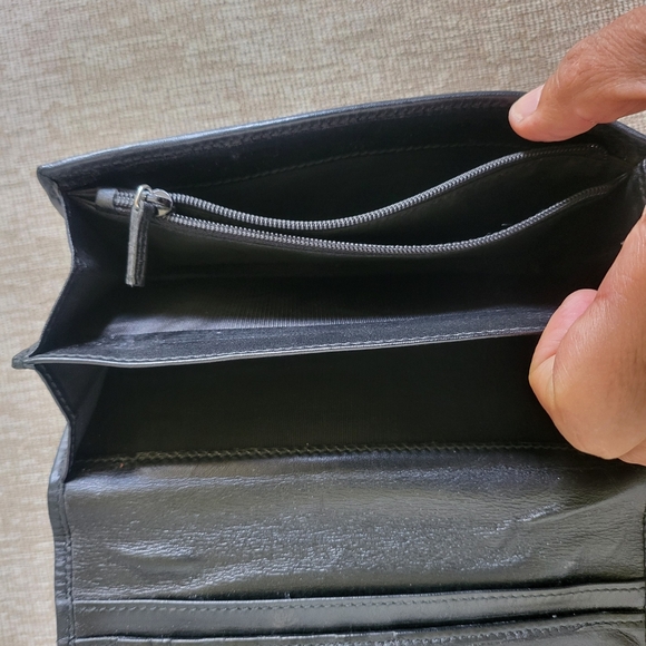 Gucci Long Wallet in Black Imprime Canvas - Picture 9 of 12